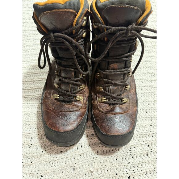 Georgia Hiker Work Boot Waterproof Leather Vibram Mens 11.5 M Brown G6513 Winter - Picture 5 of 9